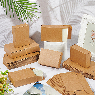Boîtes d'expédition en papier kraft&nbsp;CON-WH0093-09-1