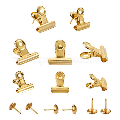 Железные зажимы и булавки с круглой головкой AJEW-TA0001-14G-1