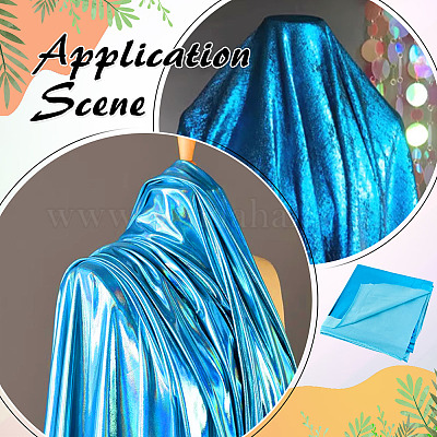 Эластичная ткань из полиэстера и спандекса DIY-WH0899-131C-1