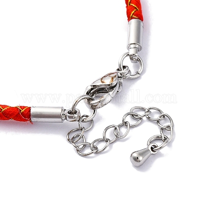 Изготовление плетеных браслетов из полиэфирного шнура MAK-Z003-01P-07-1