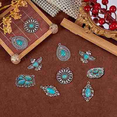 Подвески из сплава в тибетском стиле FIND-SZ0002-37-1