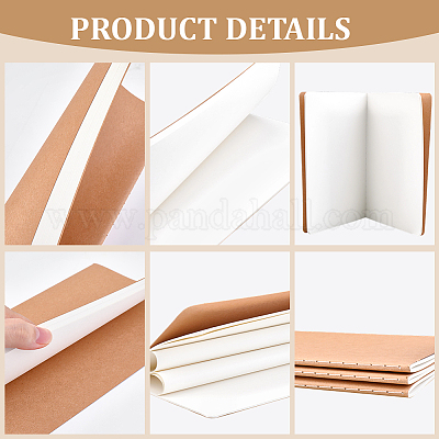 3 шт. блокноты формата А5&nbsp;AJEW-CP0009-80A-1