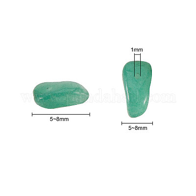 Природные авантюрин бисером G-CJ0001-15-1
