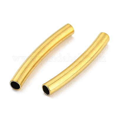 Трубчатые бусины из нержавеющей стали 304 STAS-B047-27A-G-1