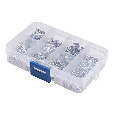 1 фурнитуры коробка ювелирных 20 шт сплава омаров коготь пряжки FIND-X0001-NF-B-1