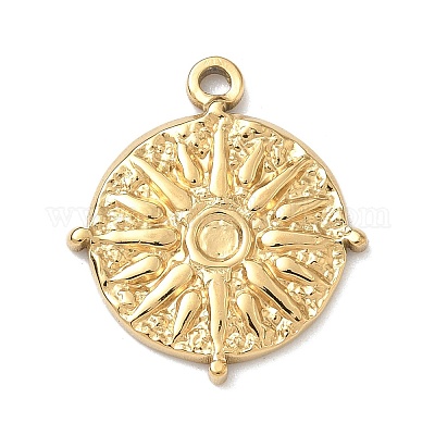 Оправы для подвесок из нержавеющей стали 304 в виде кабошонов STAS-G361-05G-1