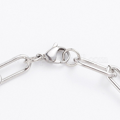 Цепочки-скрепки из нержавеющей стали 304 STAS-I146-01P-1