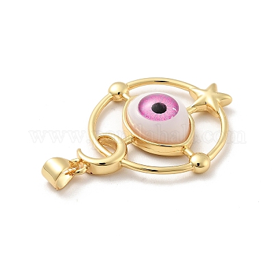 Подвески из непрозрачной смолы KK-G419-09G-04-1