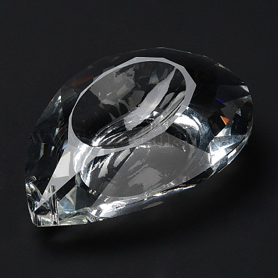 Прозрачные стеклянные подвески GLAA-R223-03K-1