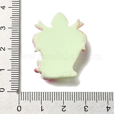 Кабошоны из непрозрачной смолы с гальванопокрытием RESI-S10-03C-1