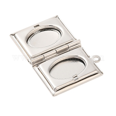 Стойки обшивки латунь медальона подвески KK-F090-04P-1