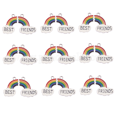 Подвески из эмали и сплава&nbsp;PALLOY-CJC0001-39P-1