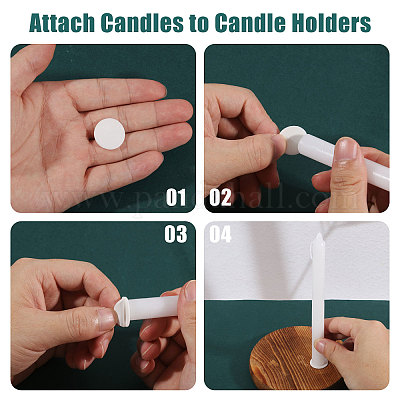 Смоляной свечной фитиль двухсторонний клей DIY-BC0015-79C-1