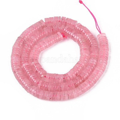 Природного розового кварца нитей бисера&nbsp;G-T142-6mm-14-1