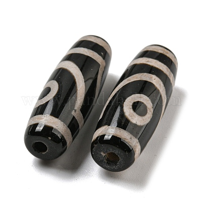 Тибетского стиля DZI бисер нитей G-P526-B05-1