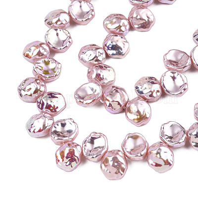 Абс пластик имитация жемчуга бусины пряди KY-N015-12-A03-1