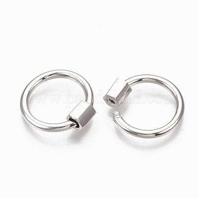 Латунные брелоки с карабином KK-T047-06P-1