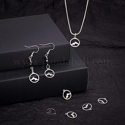 30 шт. подвески из нержавеющей стали 201 STAS-UN0034-41-1