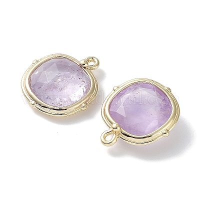 Подвески из натурального аметиста  G-G012-09C-02-1