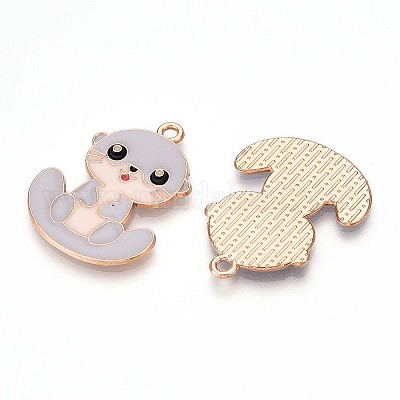 Подвески из эмали и сплава ENAM-T022-02D-01-1