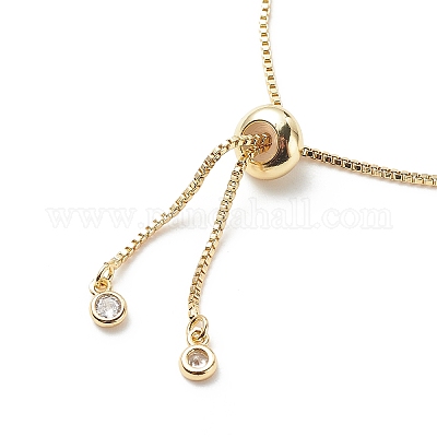 Плетеный ромб с японскими семенами и браслет-слайдер со звеном от сглаза BJEW-MZ00001-01-1