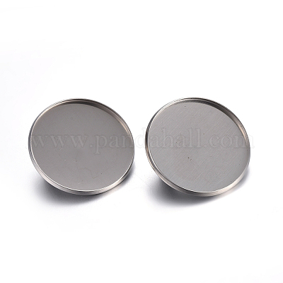 Фурнитура для броши из нержавеющей стали 304 STAS-F191-04P-25mm-1