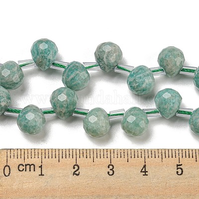 Природных амазонит бисер нитей G-H297-B07-02-1