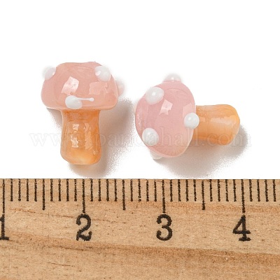 Бусы лэмпворк ручной работы LAMP-N025-03I-1