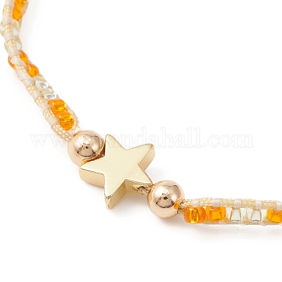 Наборы регулируемых плетеных браслетов со звездами и крестами в форме сердца BJEW-MZ00043-1