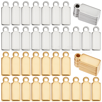 100 шт. 2 цвета 304 нержавеющая сталь удлинитель цепи капля&nbsp;STAS-BC0004-07-1