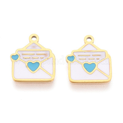 Подвески из эмалированной нержавеющей стали 304 STAS-T065-54G-01-1