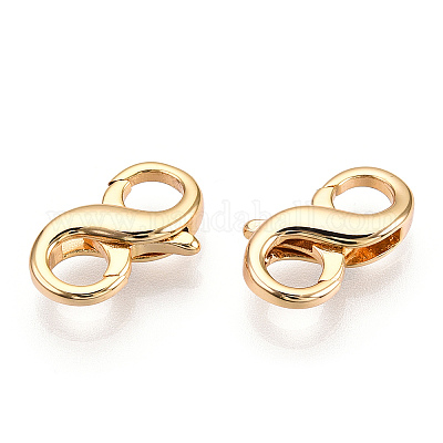 Латунная застежка крюка X-KK-N254-18G-1