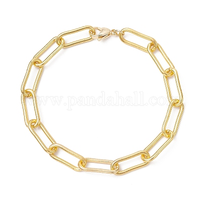 Железные ошейники для животных из цепочки-скрепки NJEW-JN05393-02-1