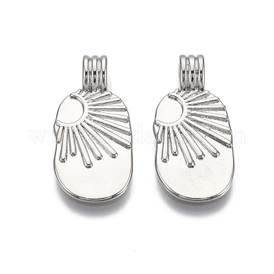 Латунные подвески KK-R133-006-03P-NF-1