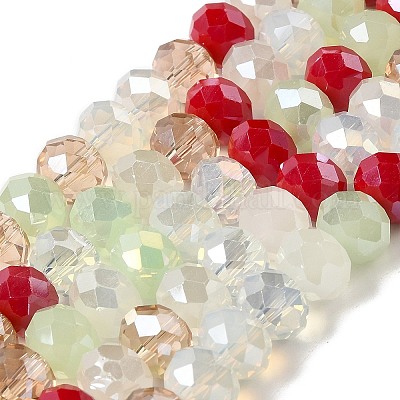 Стеклянные бусины EGLA-A034-M10mm-10-1