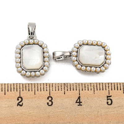 Латунные подвески из ракушек KK-G490-43P-1