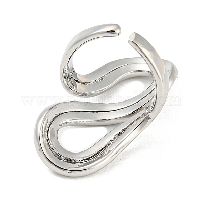 Открытые манжеты в латунной обертке RJEW-I100-01P-1