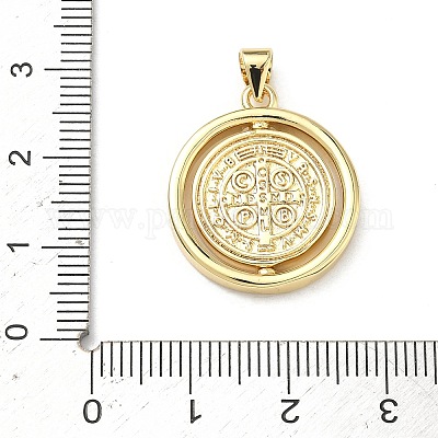 Латунные подвески&nbsp;KK-P350-07A-G-1