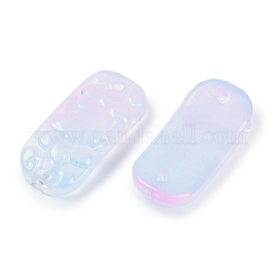 Подвески из прозрачного стекла X1-GLAA-H035-06G-1