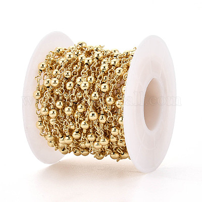 Латунные круглые звенья цепи KK-N281-01G-1