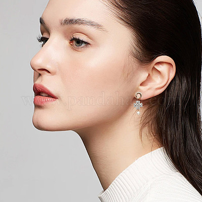 40 шт. 4-х цветные хрустальные бусины из сплава ALRI-AR0001-08-1