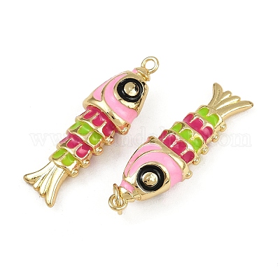 Латунь эмаль подвески KK-L241-23G-03-1