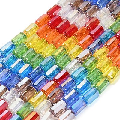 Гальванические стеклянные бусины EGLA-P067-01A-01-1