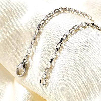 Браслеты-цепочки из хирургической нержавеющей стали 316 BJEW-JB01865-1