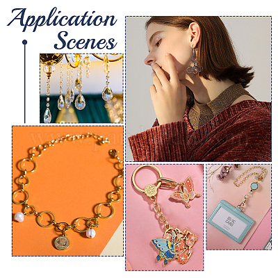 1070шт железные разрезные кольца FIND-PH0023-29-1