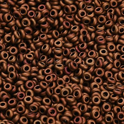 Полукруглые бусины toho 11/0&nbsp;SEED-DR11-0618-1