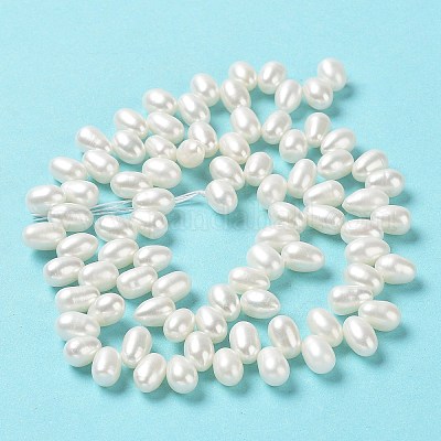 Нити из натурального культивированного пресноводного жемчуга PEAR-J007-65-1