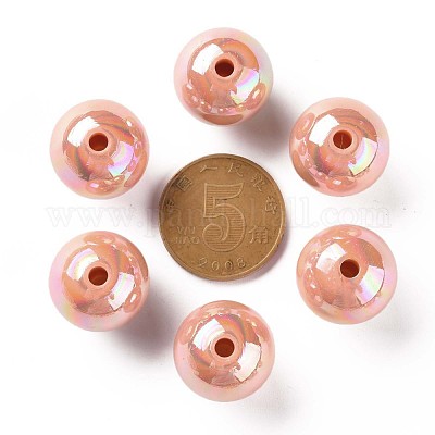 Непрозрачные акриловые бусины MACR-S370-D16mm-35-1