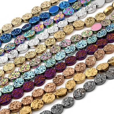 Немагнитные синтетический гематит бисер пряди G-I365-01M-1