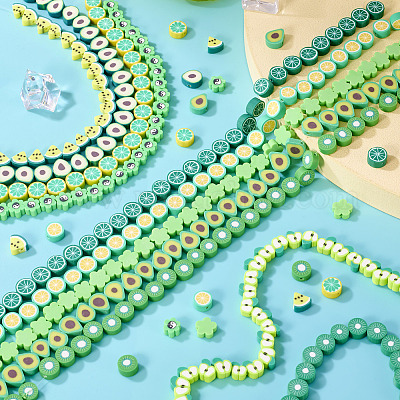 11 нити 11 стиля нити из полимерной глины ручной работы CLAY-TA0001-71-1